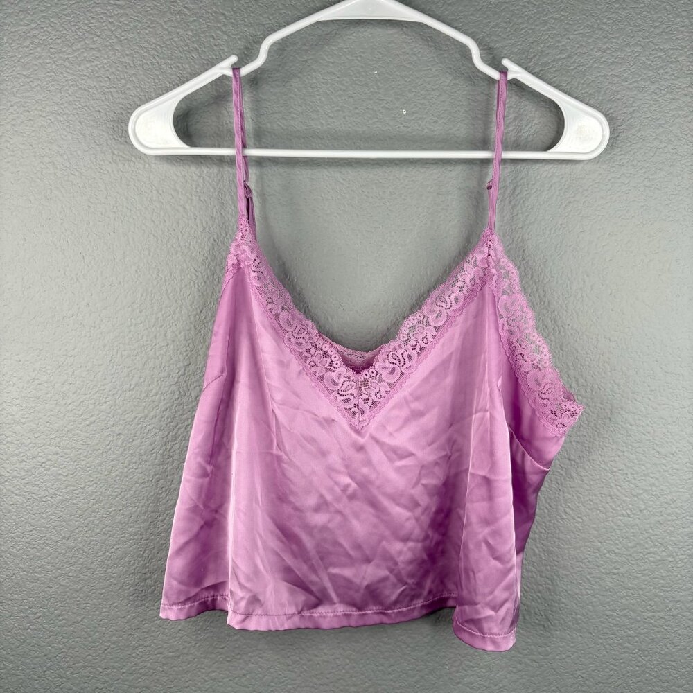 Colsie Pale Purple Lacey Sleep Top